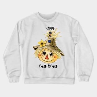 Happy Fall Yall Crewneck Sweatshirt